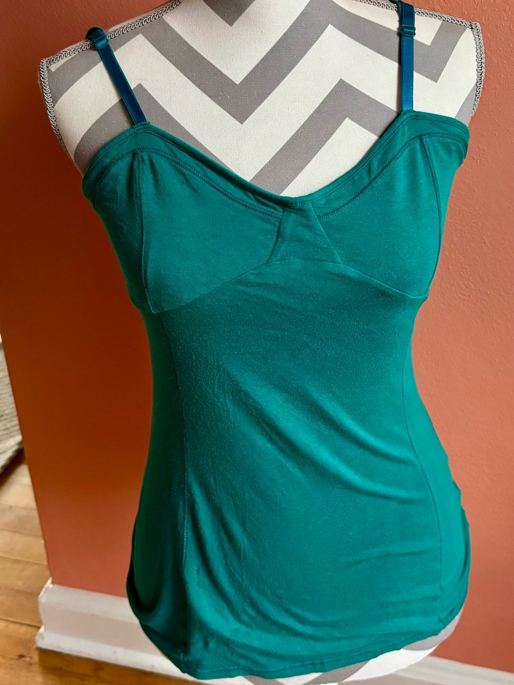 Decree Teal Green Strappy Camisole